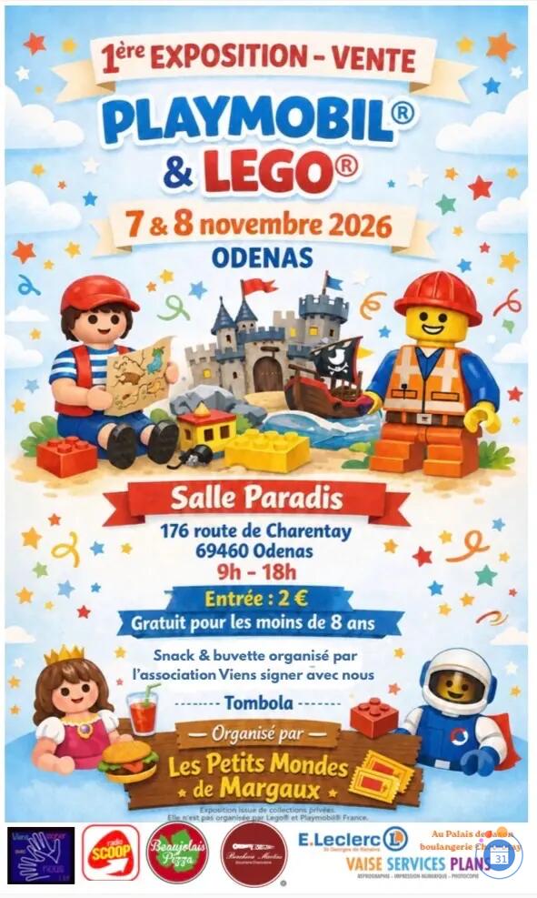 Image Exposition vente Playmobil et Lego (photo 1)