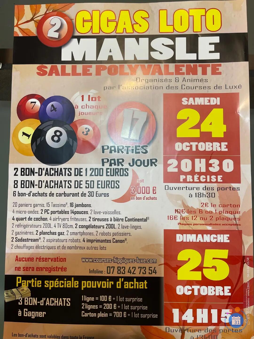 Flyer Giga loto