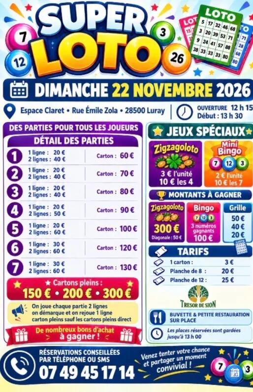 Flyer Super loto