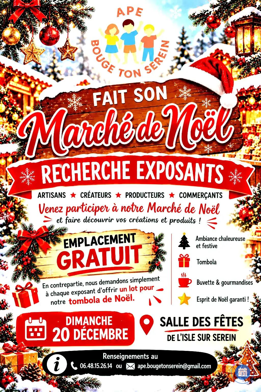 Image APE BOUGE TON SEREIN MARCHÉ DE NOËL (photo 1)