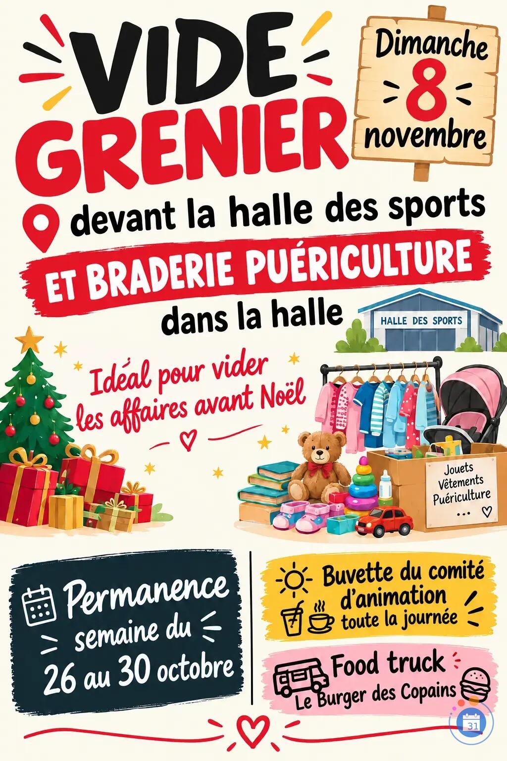 Image Vide grenier et braderie puériculture (photo 1)