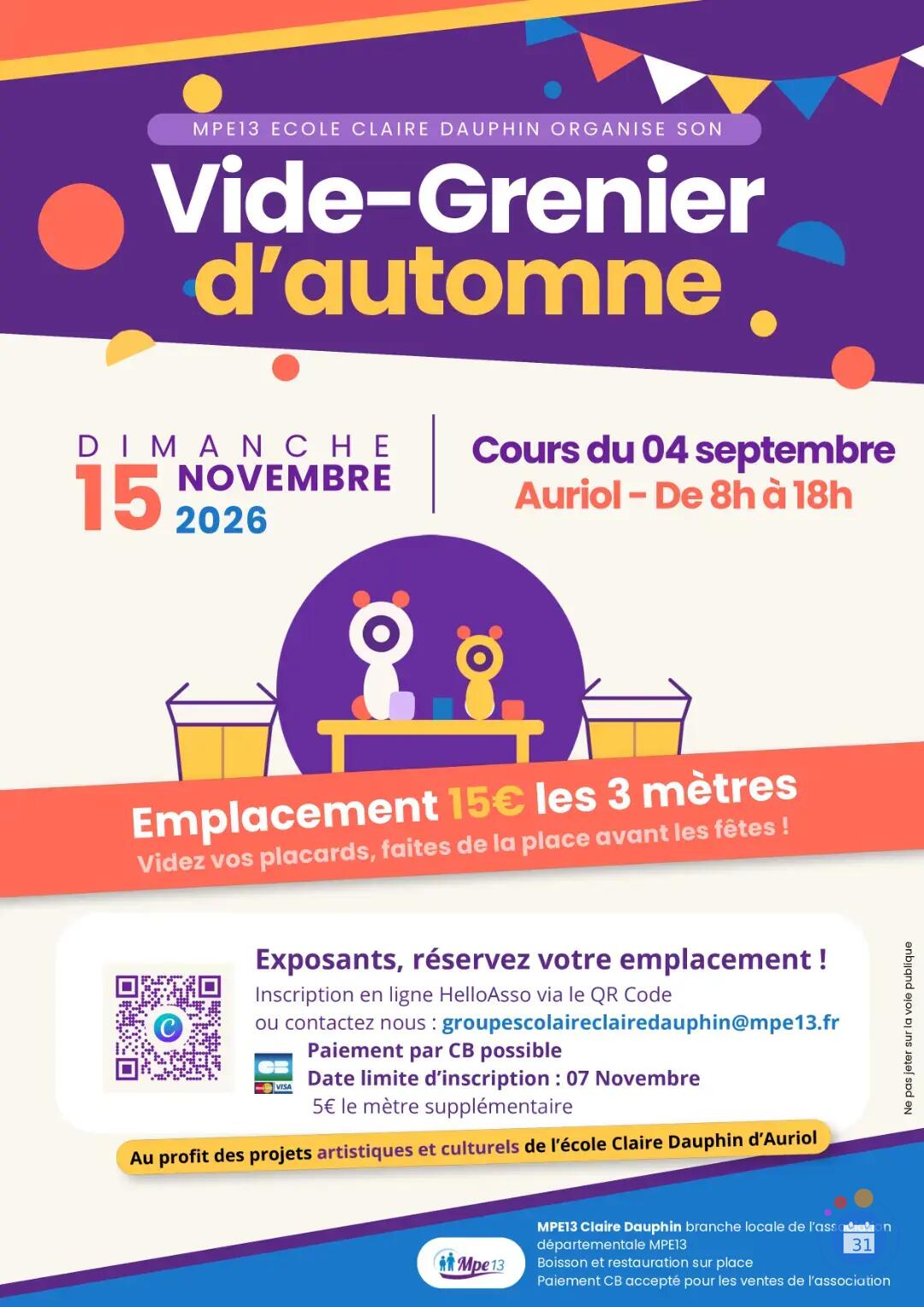 Image Vide Grenier d'Automne (photo 1)