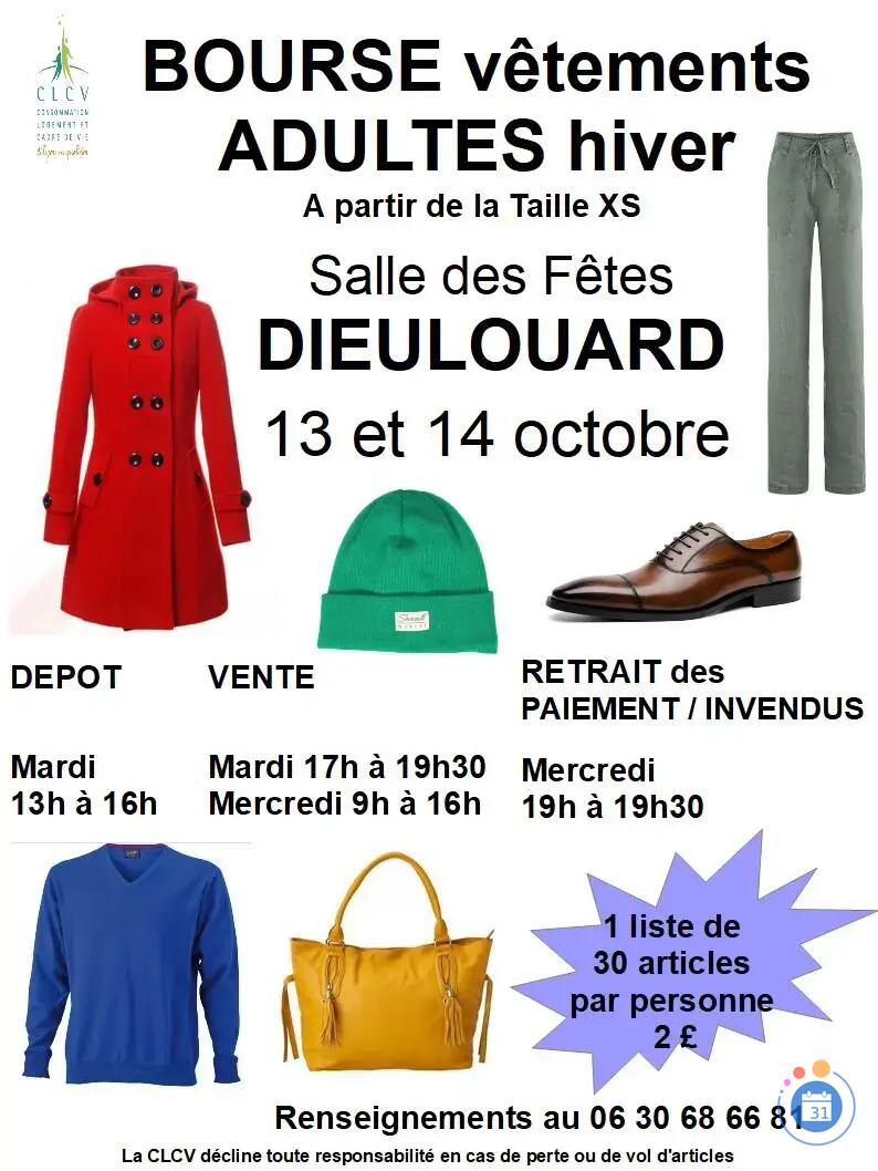 Image Bourse aux vêtements adulte hiver (photo 1)