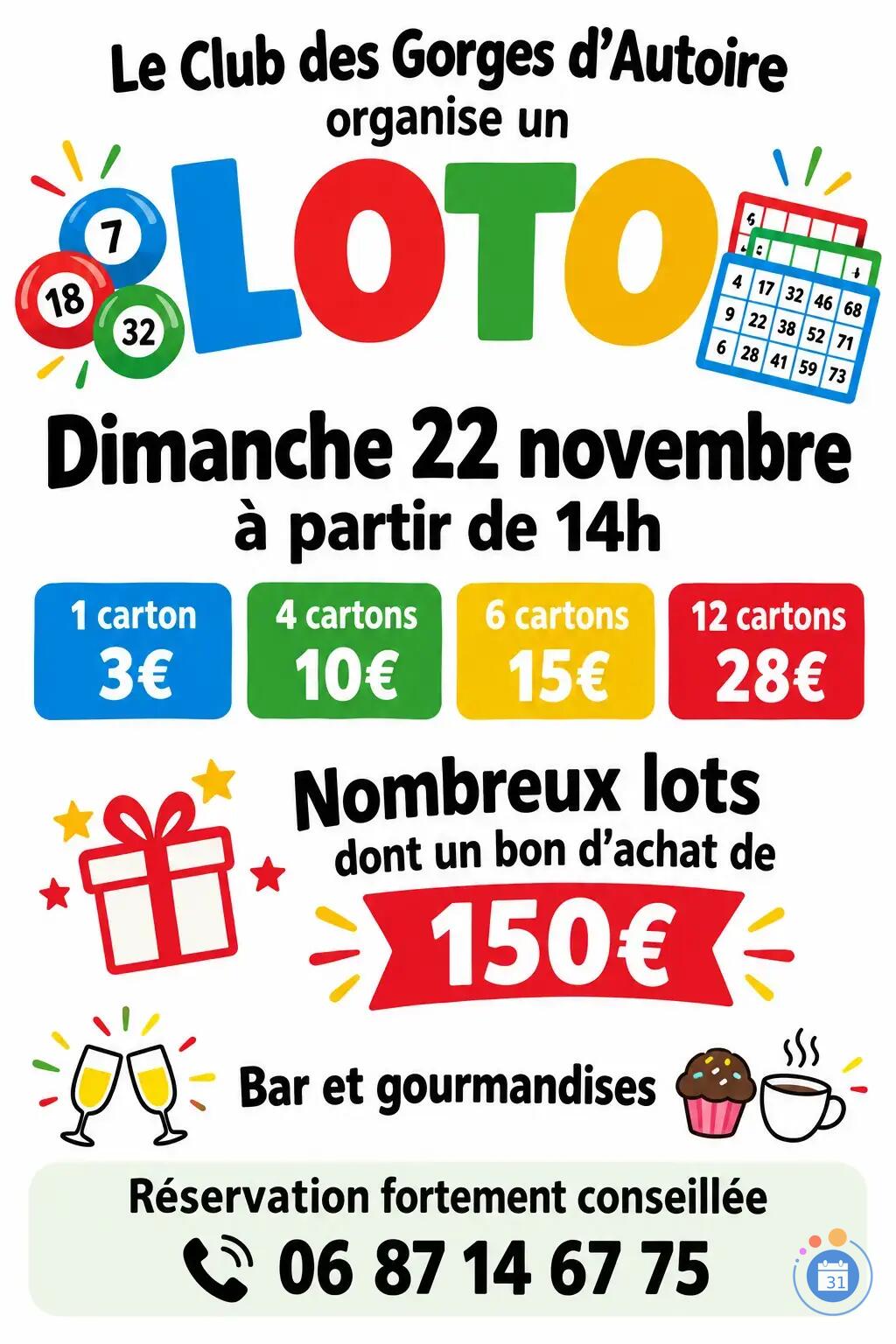 Image Traditionnel Loto Annuel d'Autoire (photo 1)