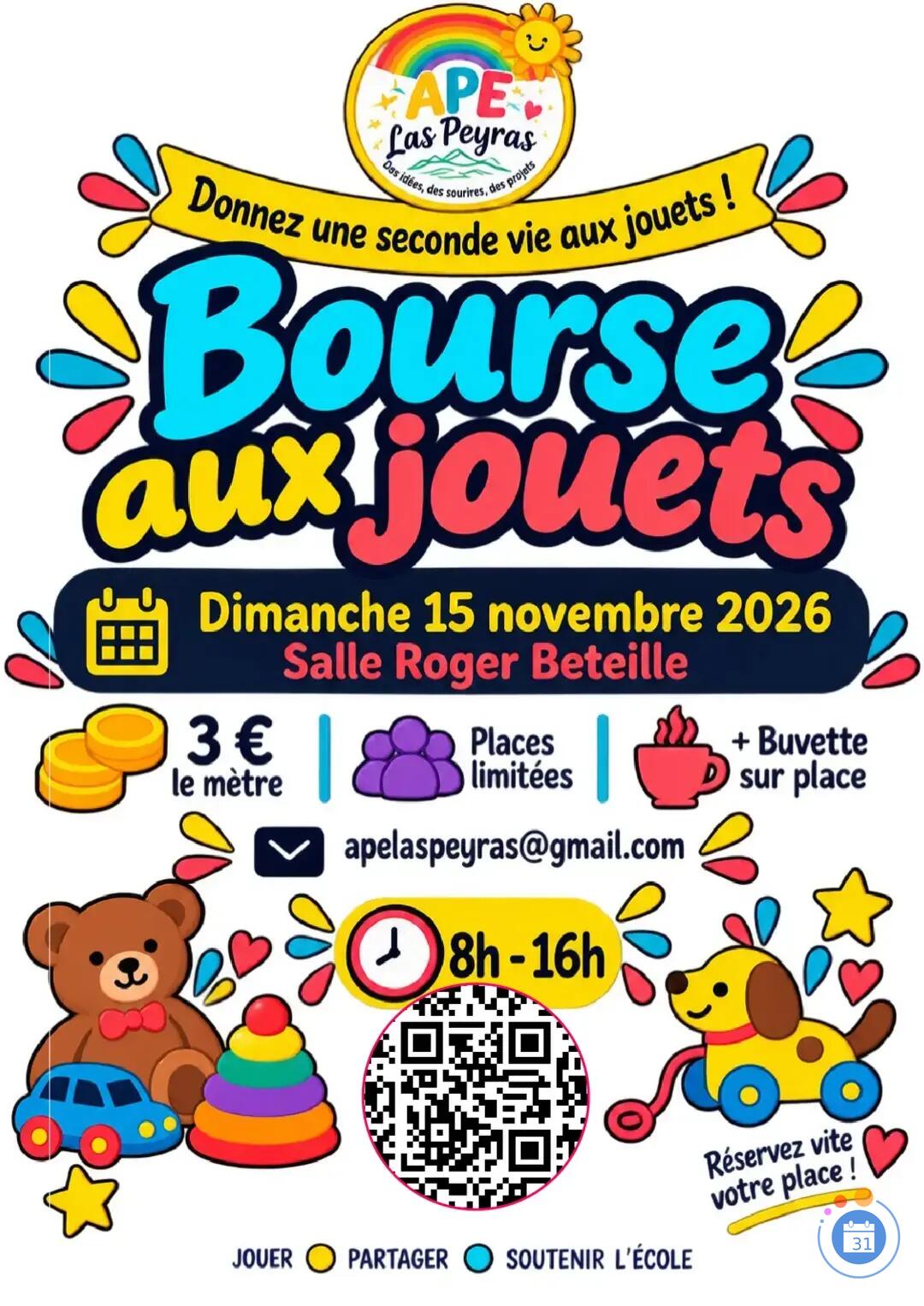 Image Bourse aux jouets de l'APE Las Peyras (photo 1)