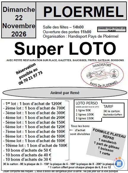 Image SUPER LOTO de PLOERMEL (photo 1)