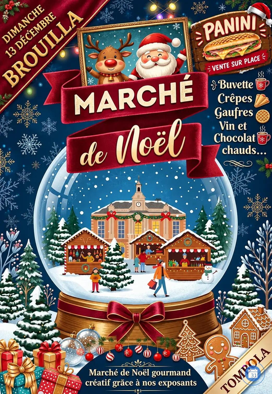 Image Marche de Noël de Brouilla (photo 1)