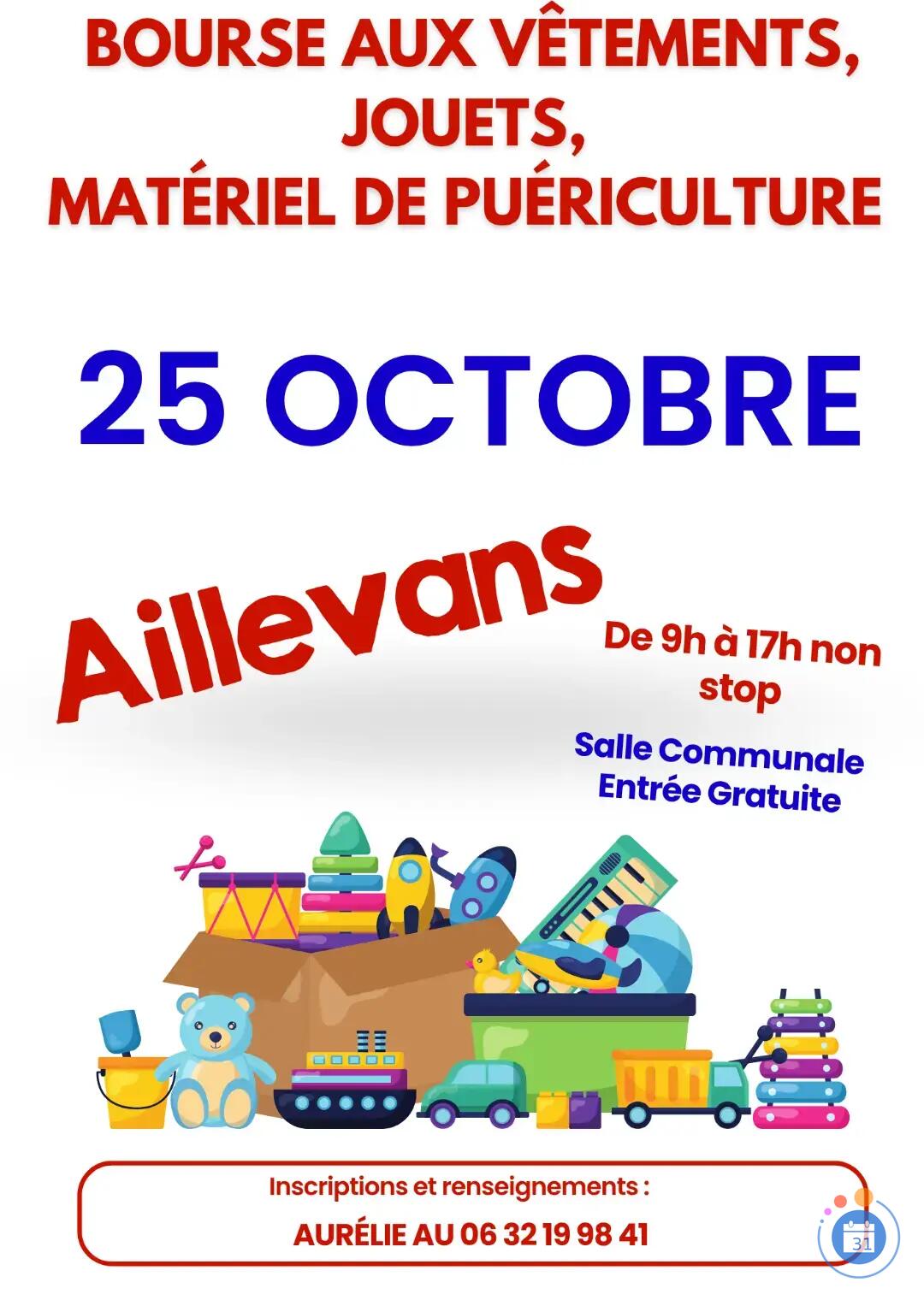 Image Bourse aux vêtements, jouets et matériel de puériculture (photo 1)
