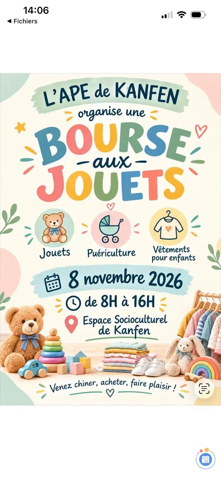 Image Bourse aux jouets, puériculture et vêtements d'enfants (photo 1)