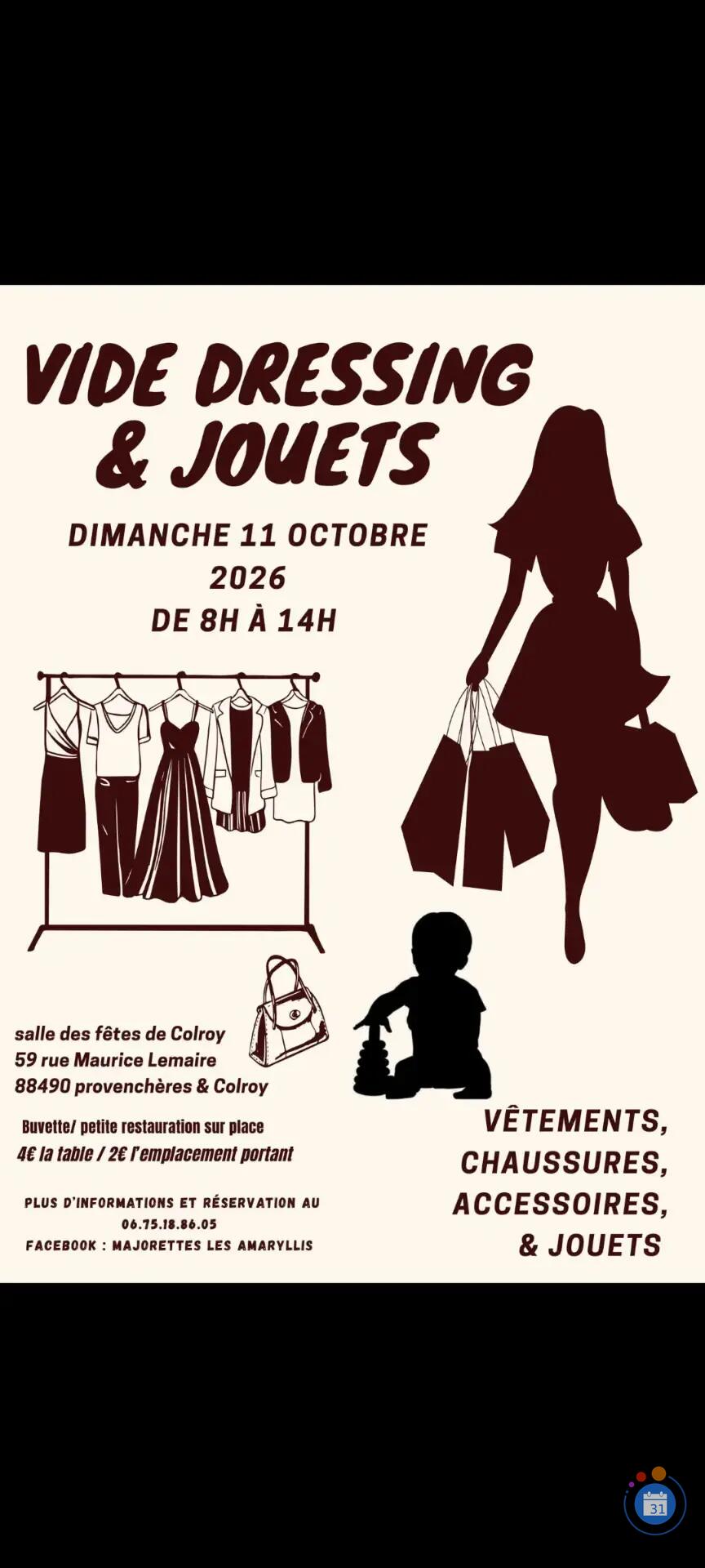 Image Vide dressing et jouets (photo 1)