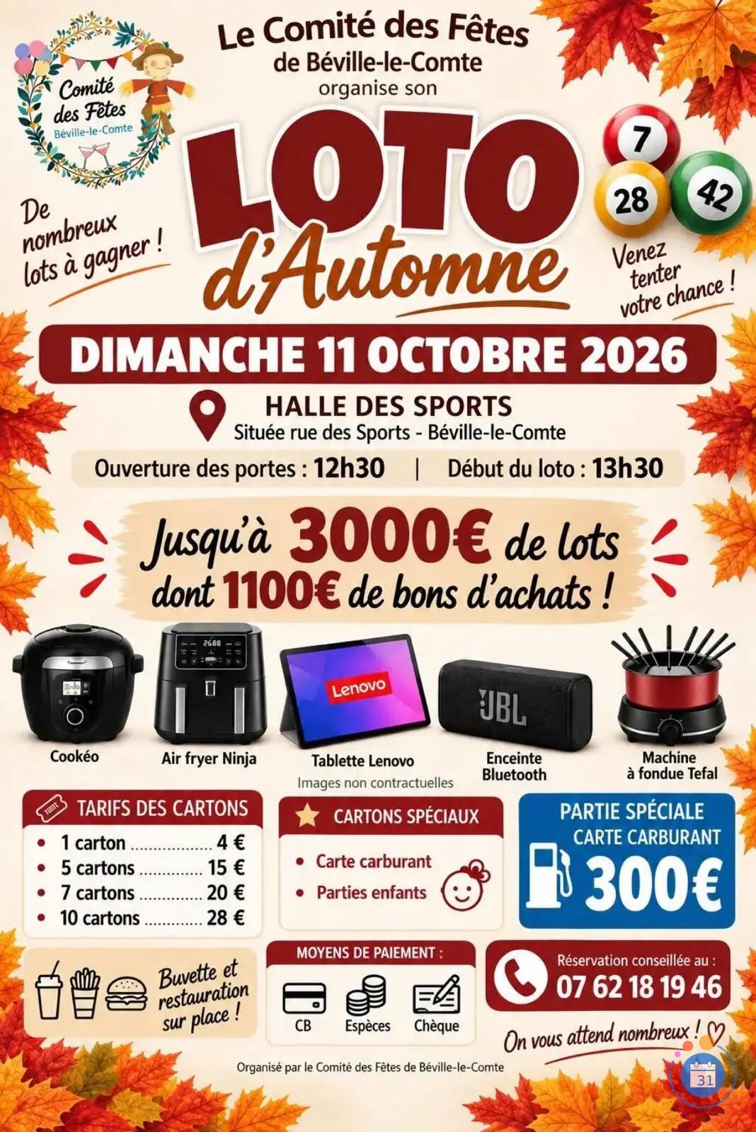 Image Loto d'automne (photo 1)