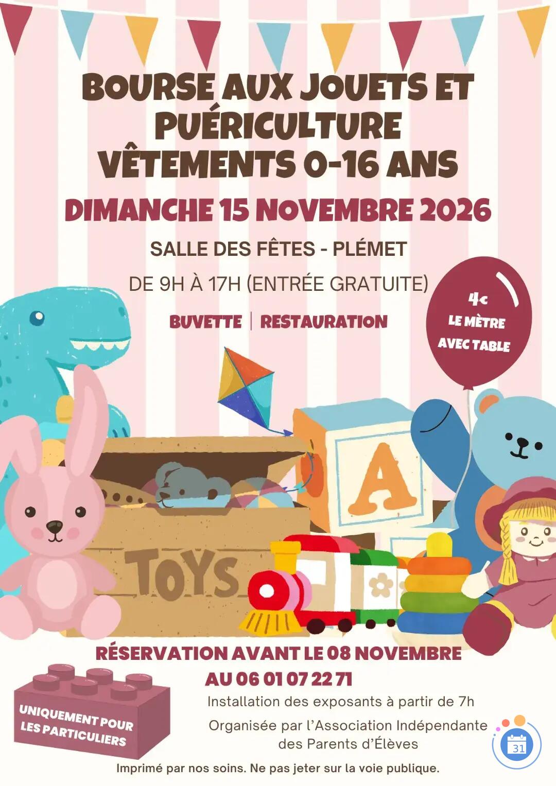 Image Bourse aux jouets et puericulture (photo 1)