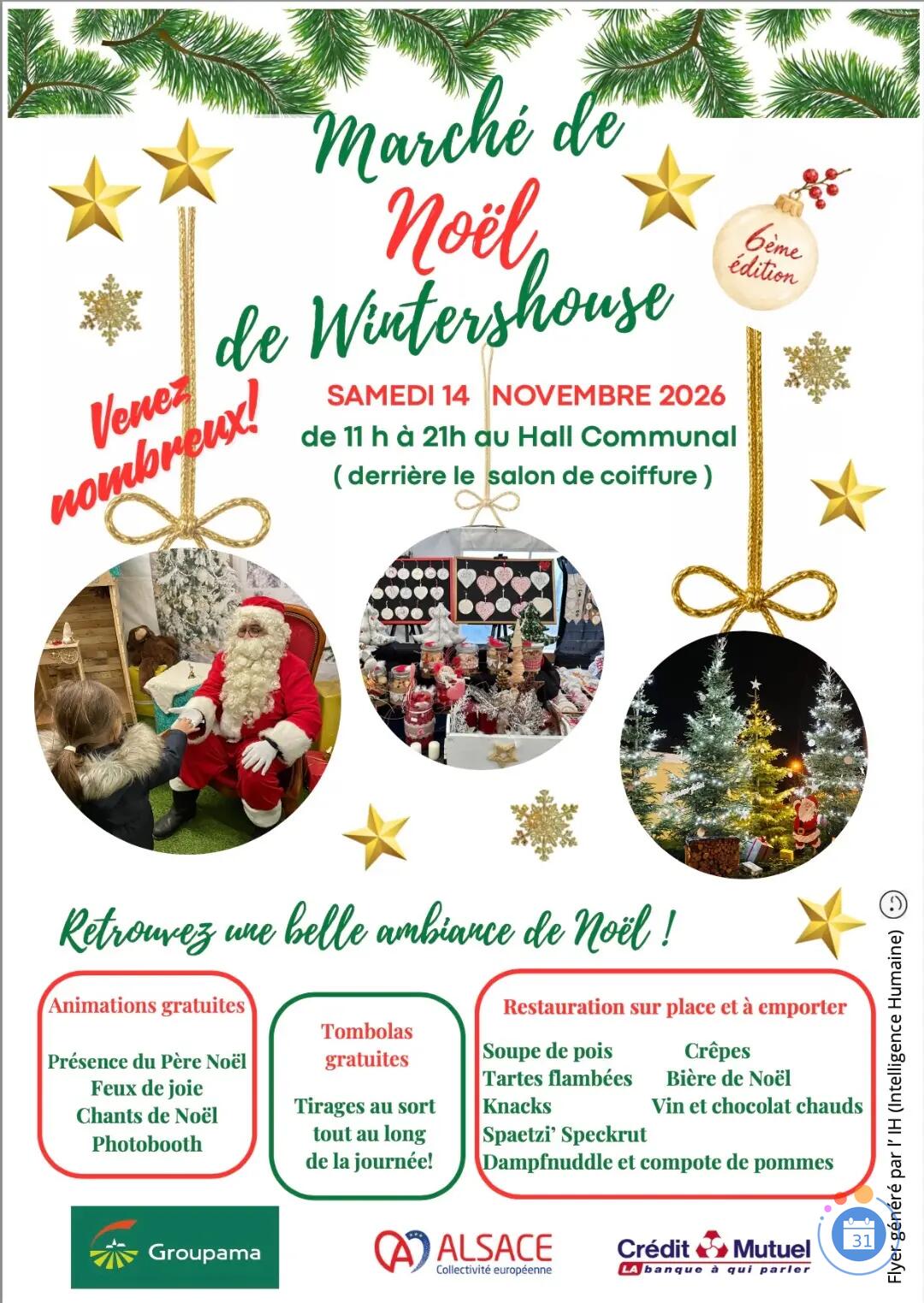 Image Marché de Noël artisanal et traditionnel de Wintershouse (photo 1)