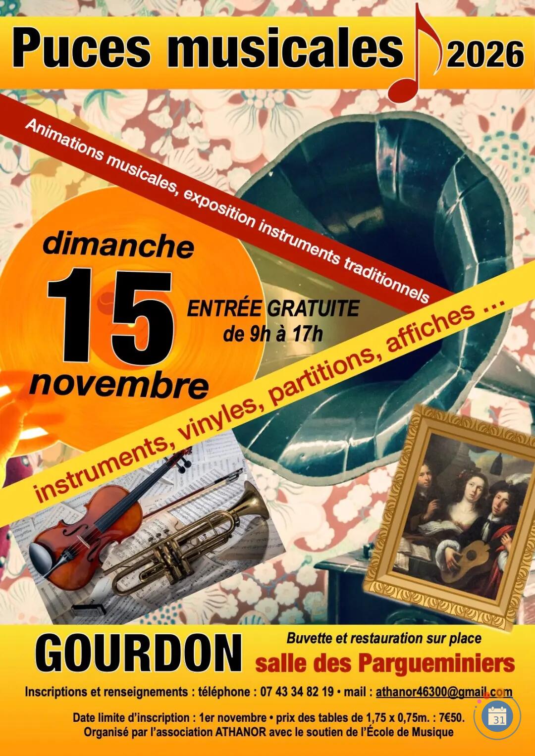Image PUCES MUSICALES 2026 (photo 1)
