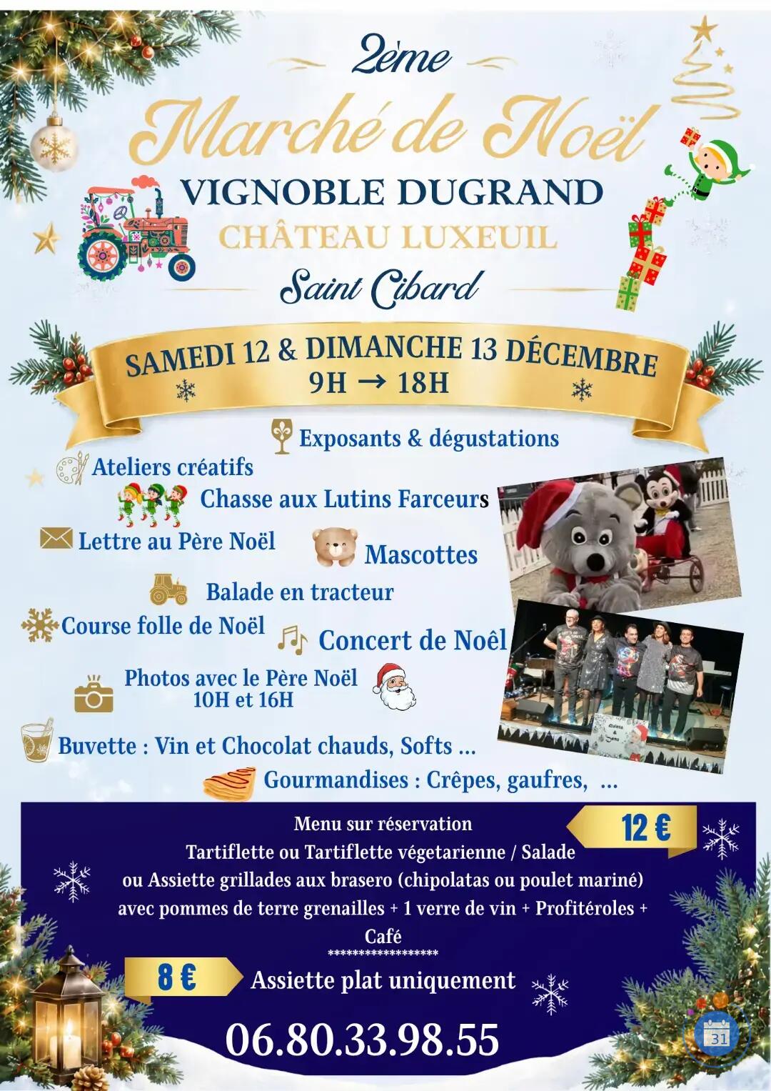 Image 2ème Marché de Noël Château Luxeuil (photo 1)