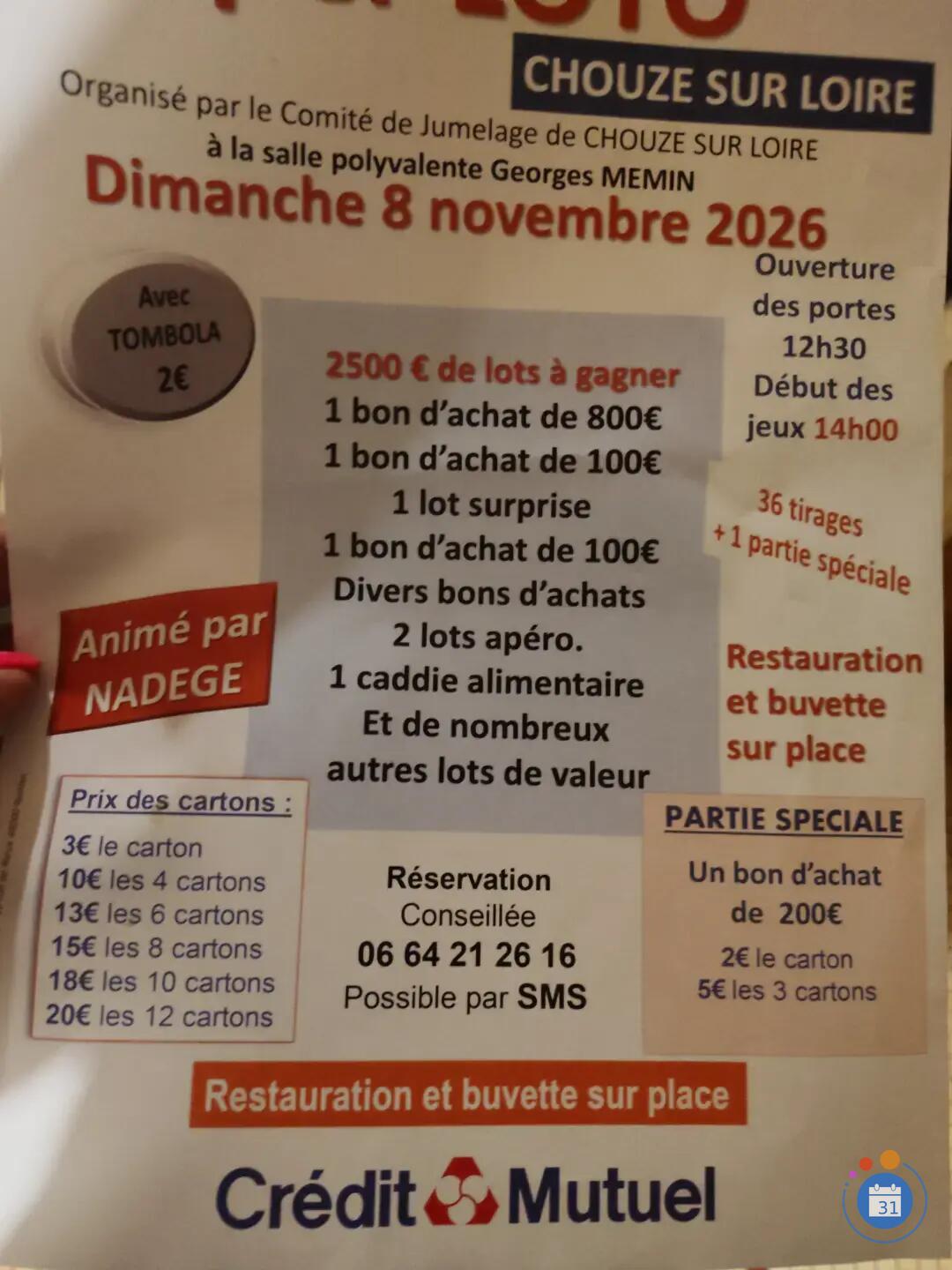 Image Super loto animé par nadege (photo 1)