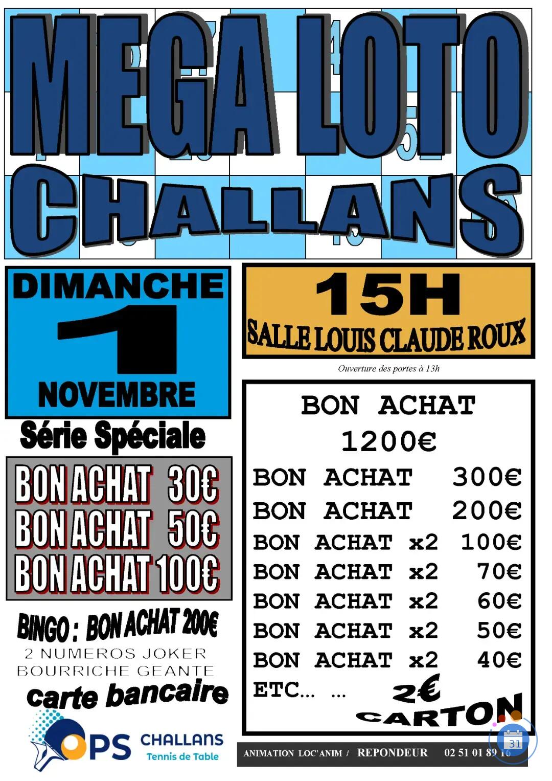 Image MEGA LOTO animé par Loc'anim (photo 1)