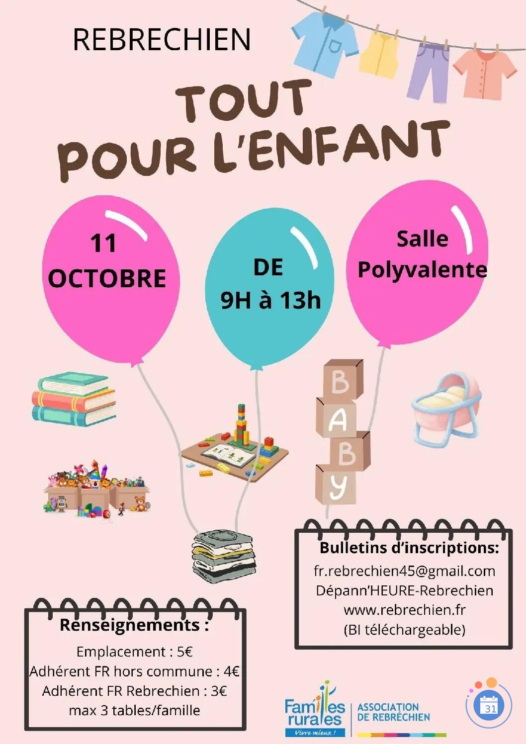 Image Bourse tout pour l’enfant (photo 1)