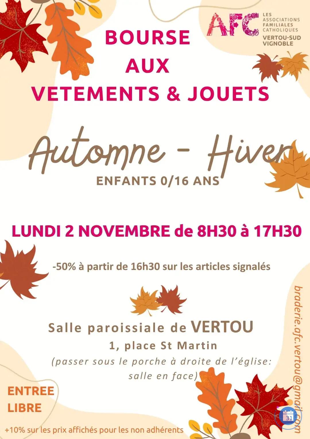 Image Bourse aux vêtements et aux jouets (photo 1)