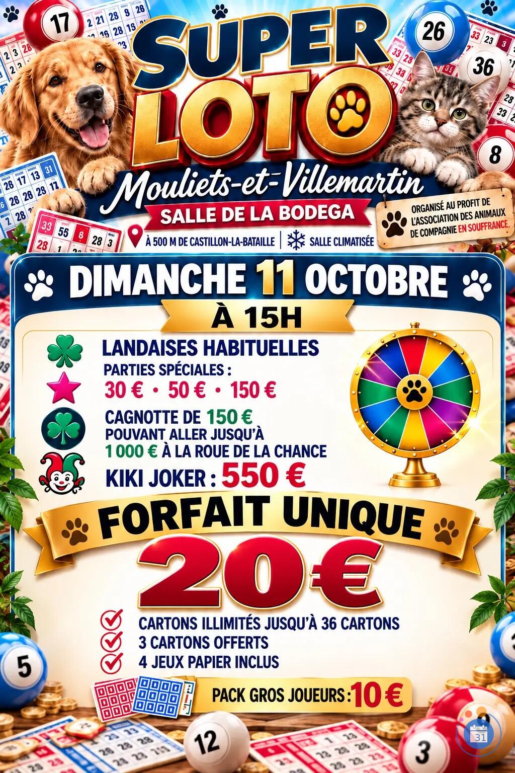Image Loto forfait unique 20€ (photo 1)