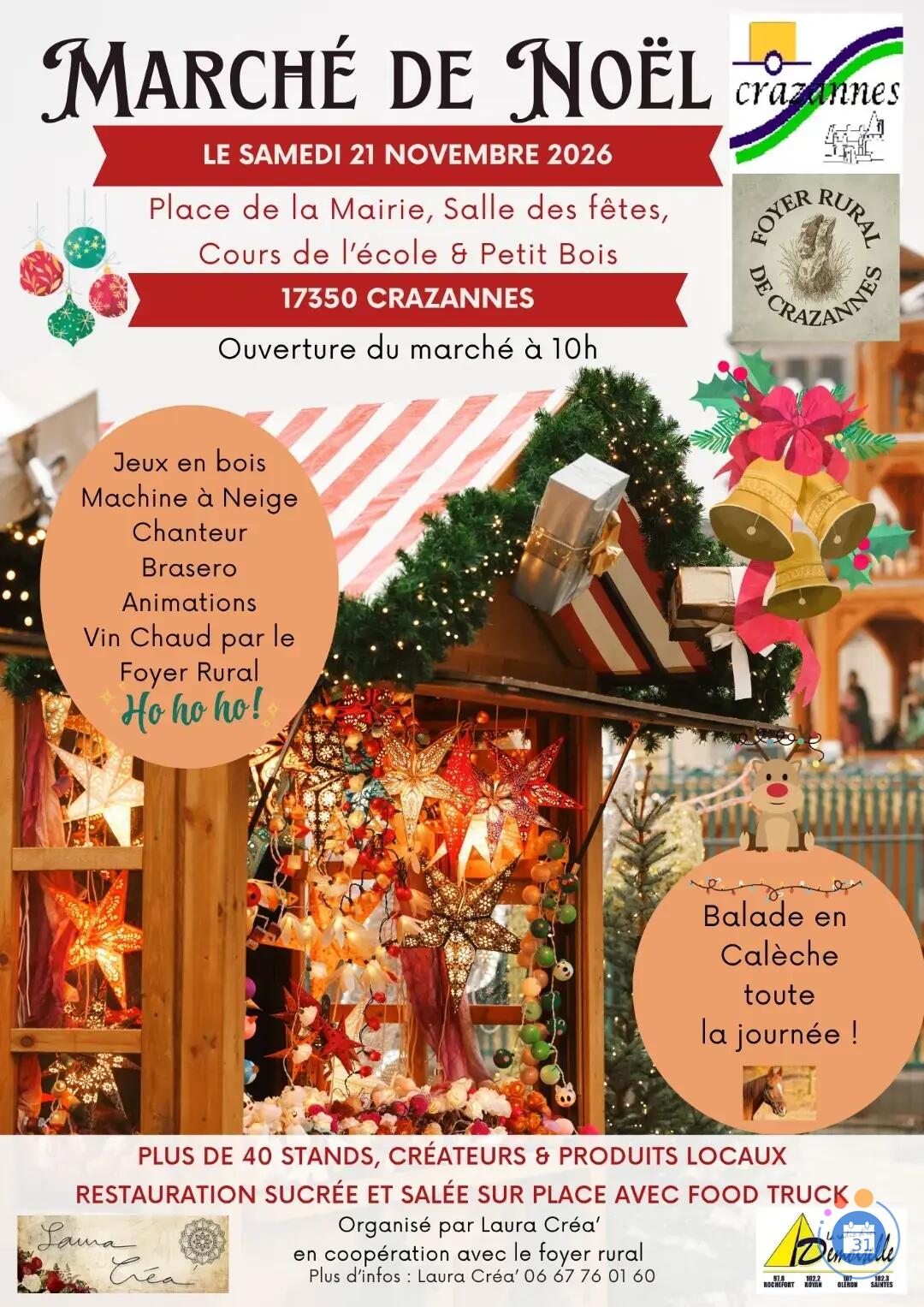 Image Marché de Noël Crazannes (photo 1)