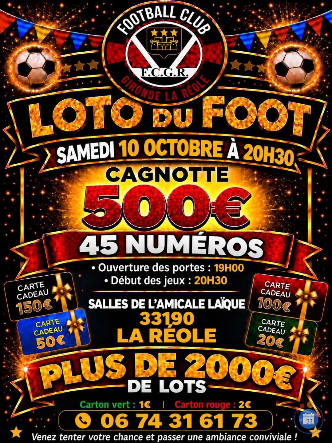 Image Loto FCGR (photo 1)