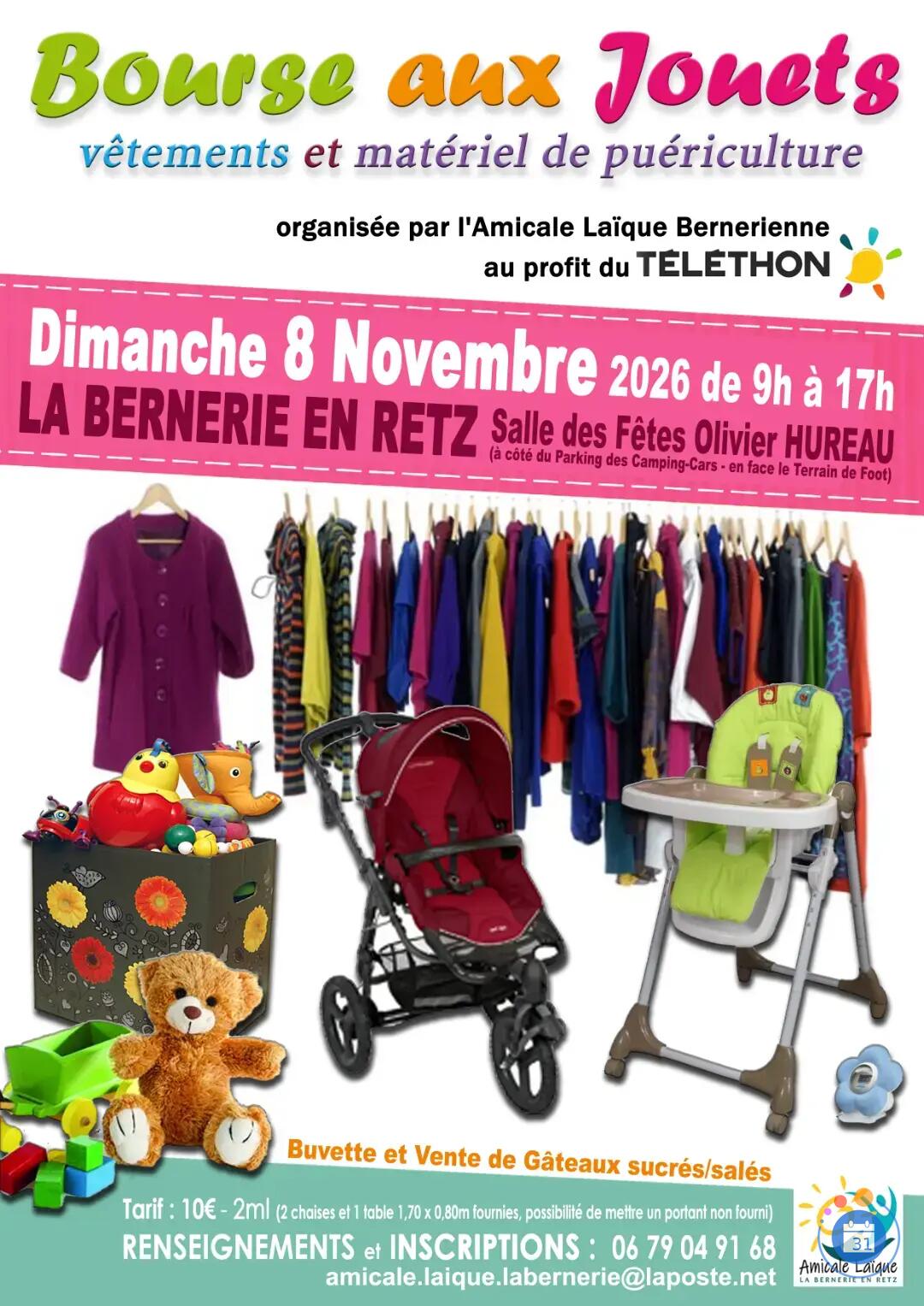 Image Bourse Jouets Vêtements Puériculture du Téléthon (photo 1)