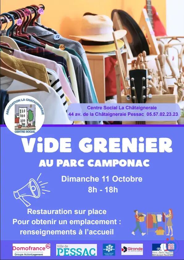 Image Vide Grenier Centre Social de la Chataigneraie (photo 1)