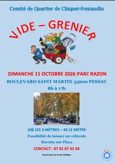 Image Vide-Greniers du Comité de Quartier de Chiquet-Fontaudin (photo 3)