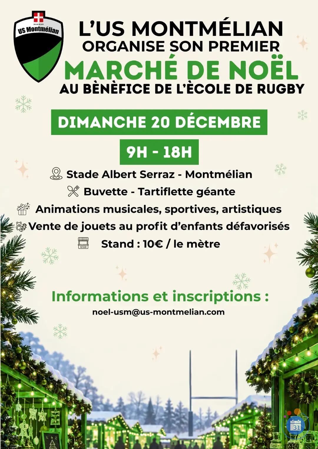 Image Marché de Noel de l'US Montmélian (photo 1)