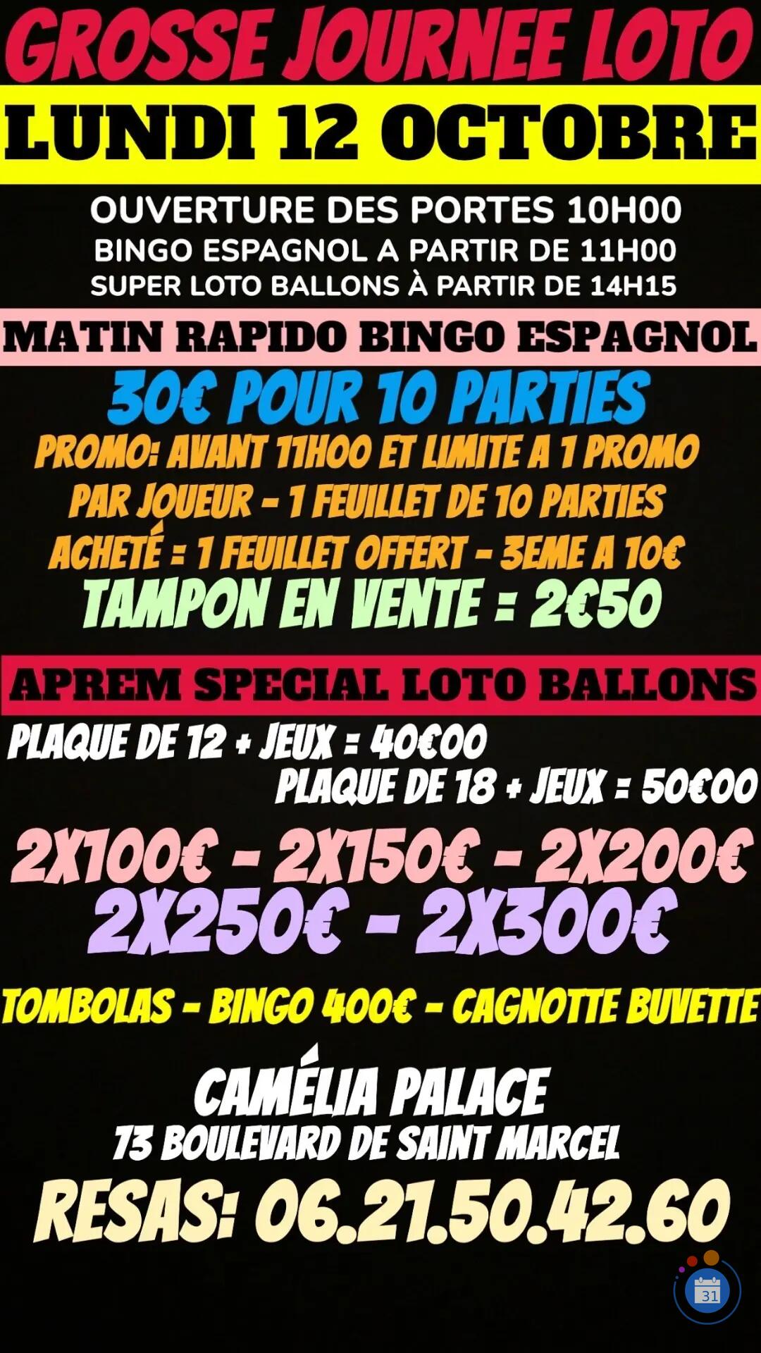 Image Rapido Bingo Espagnol et Super Loto Ballons (photo 1)