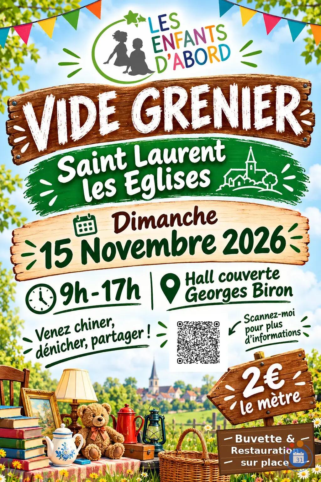 Image Vide grenier de l'association des parents d'élèves (photo 1)