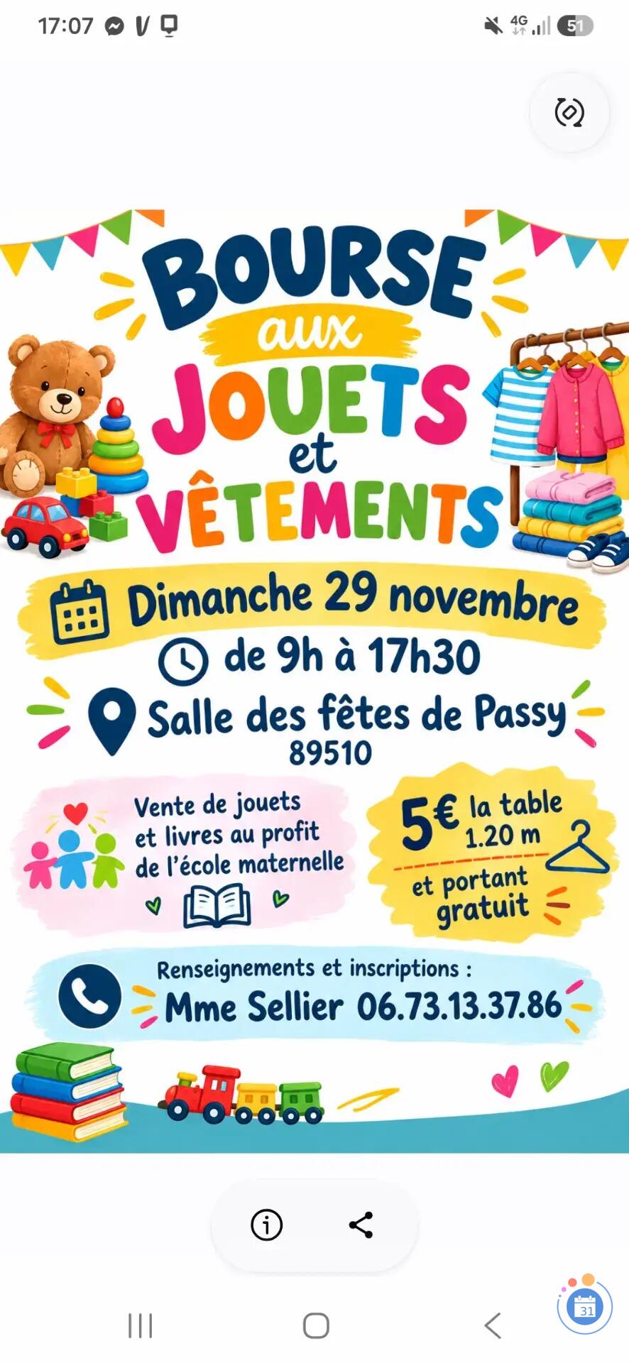 Image Bourse aux jouets et vêtements (photo 1)