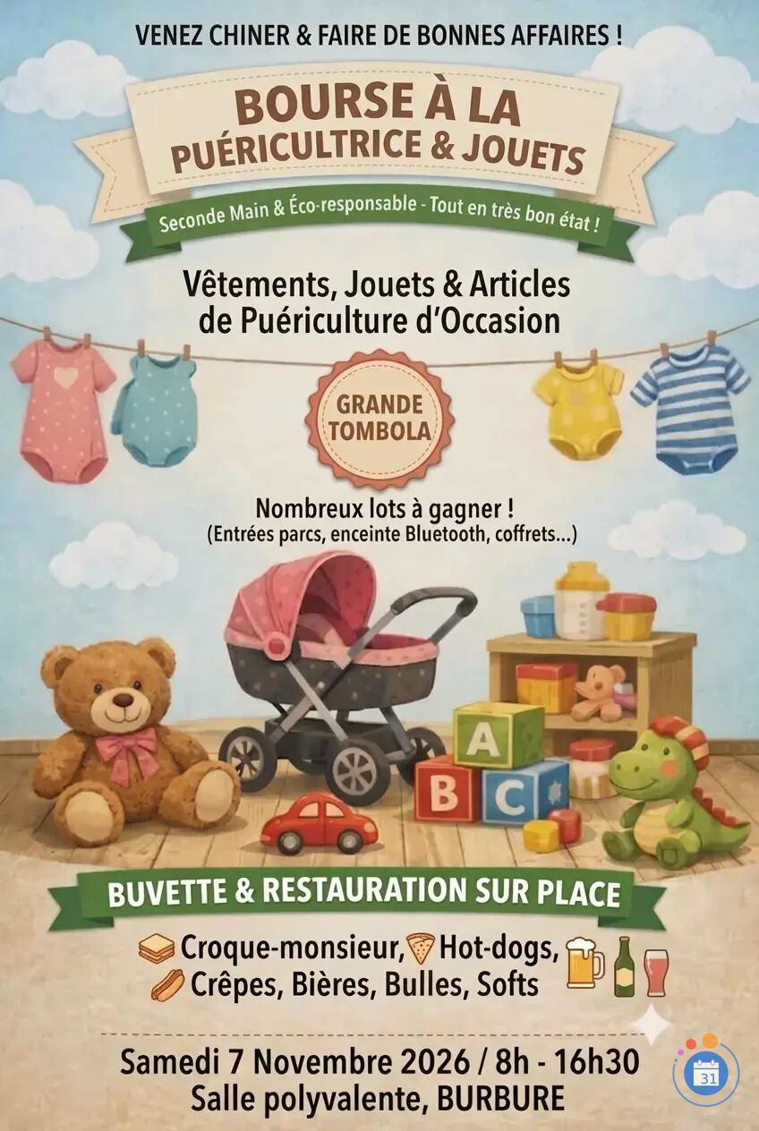 Image Bourse à la puériculture et aux jouets (photo 1)