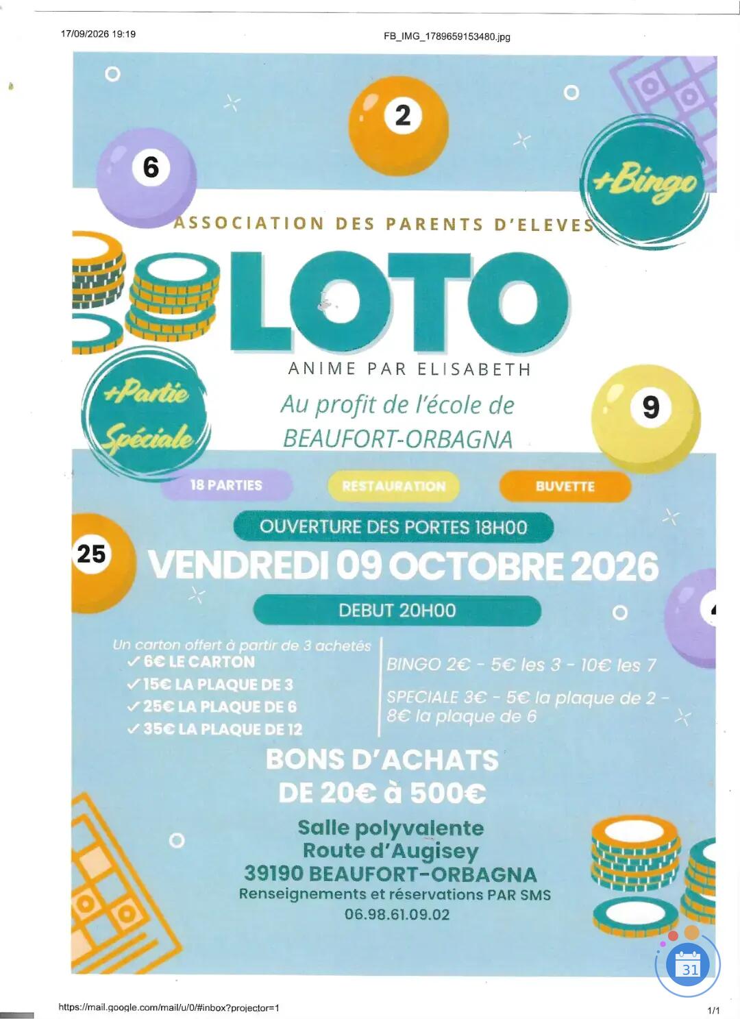Image loto (photo 1)