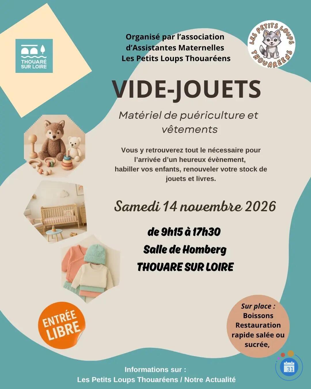 Image Vide Jeux/Jouets - Matériel de puériculture (photo 1)
