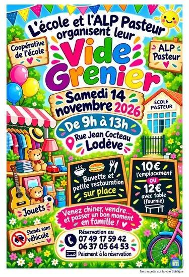 Image Vide grenier Ecole Pasteur (photo 1)