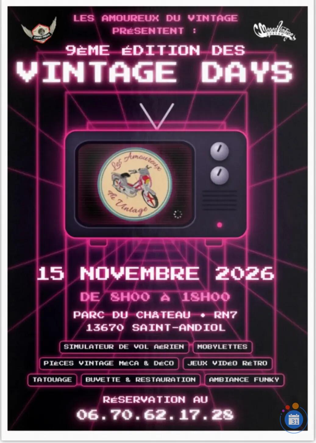 Image Vintage days St Andiol 9eme édition (photo 1)