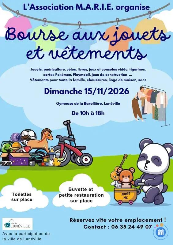 Image Bourse aux jouets, puériculture, vêtements, chaussures (photo 1)