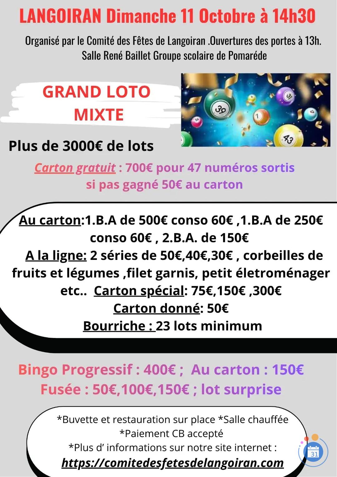Image Grand loto mixte 46 lots +jeux (photo 1)