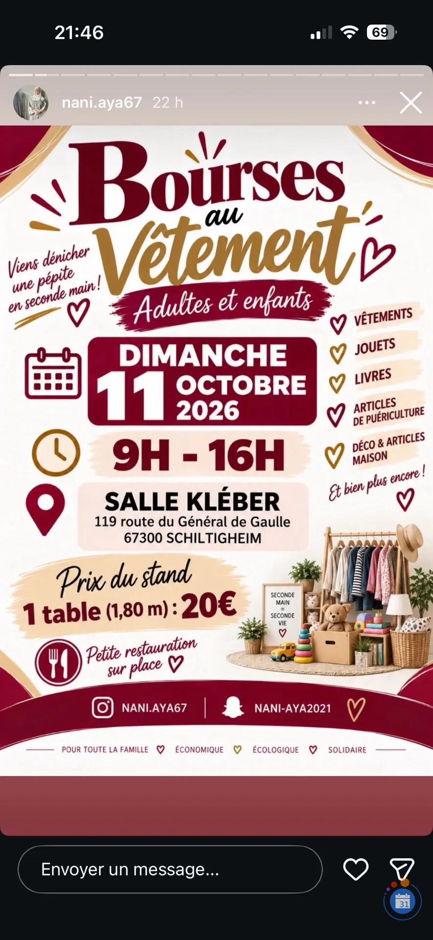 Image Bourses aux vêtements adulte et enfant (photo 1)