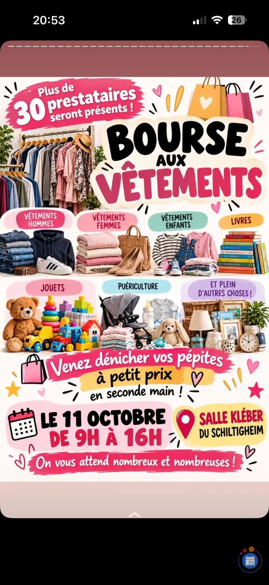 Image Bourses aux vêtements adulte et enfant (photo 2)