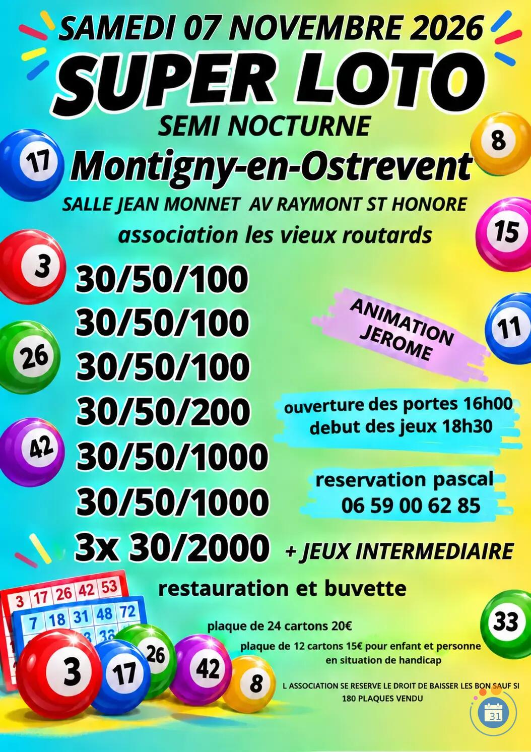 Image super loto semi nocture (photo 1)
