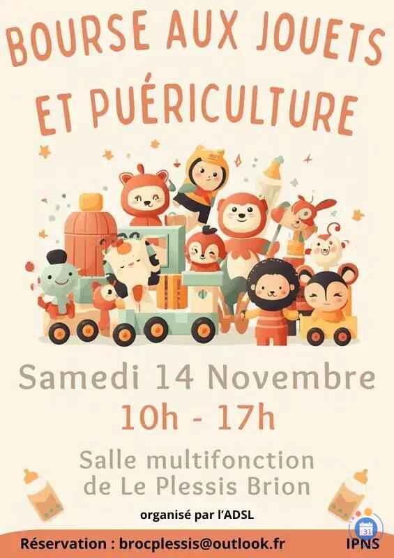 Image Bourse aux jouets - Le Plessis Brion (photo 1)