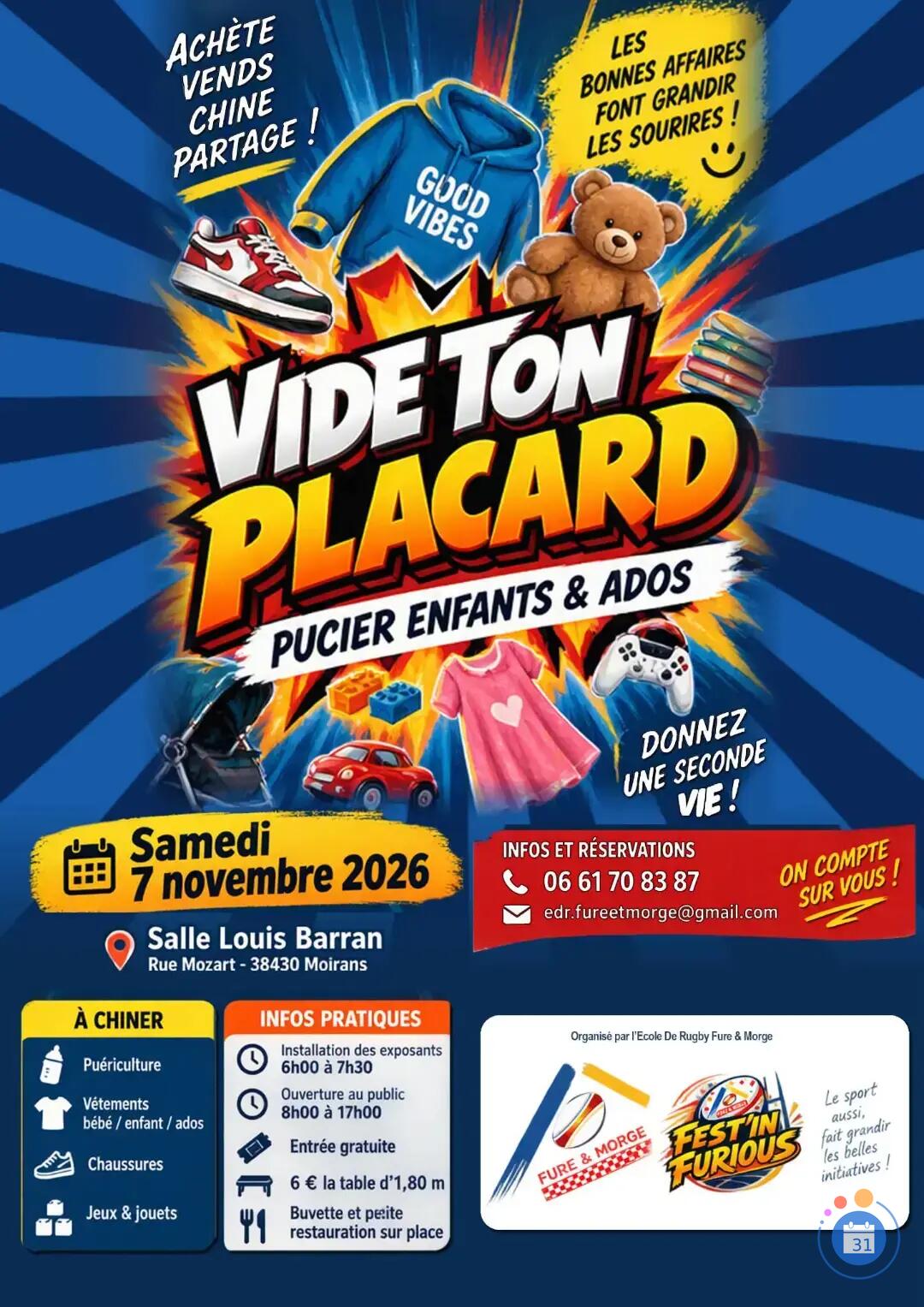Image Vide ton placard (photo 1)