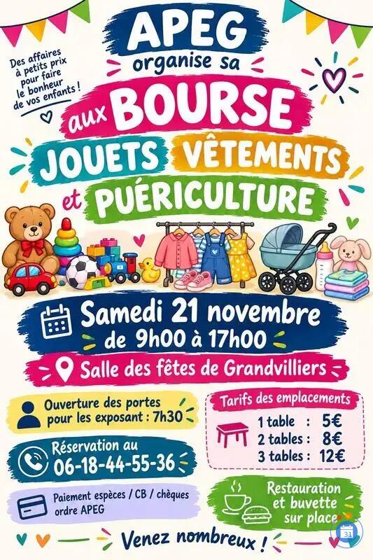 Image Bourse aux jouets - puériculture (photo 1)