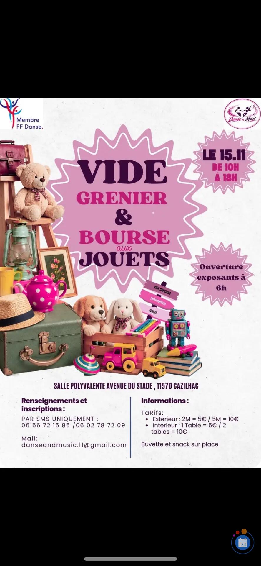 Image Bourse au jouet et vide grenier (photo 1)