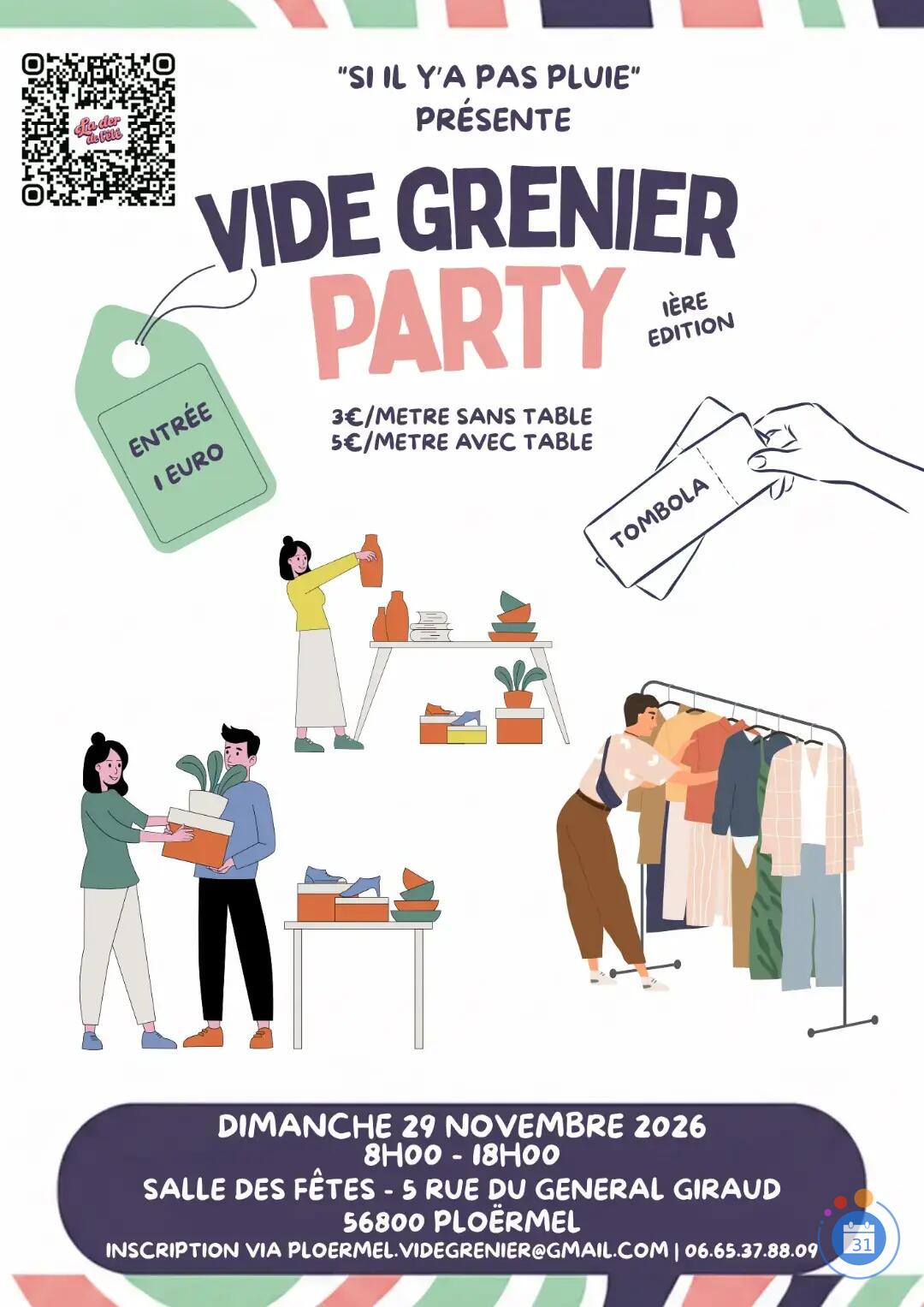 Image vide grenier de l'association Si il y'a pas pluie (photo 1)