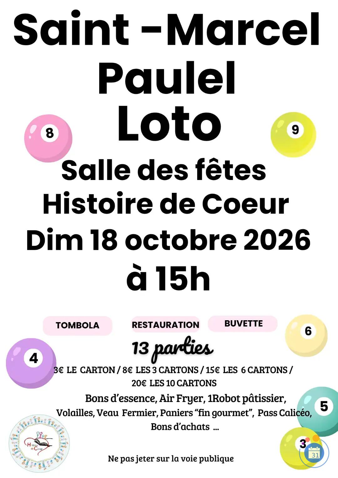 Image Loto de l'association Histoire de coeur (photo 1)