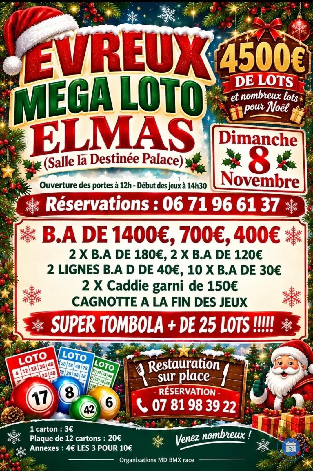 Image Mega loto de Noël (photo 1)